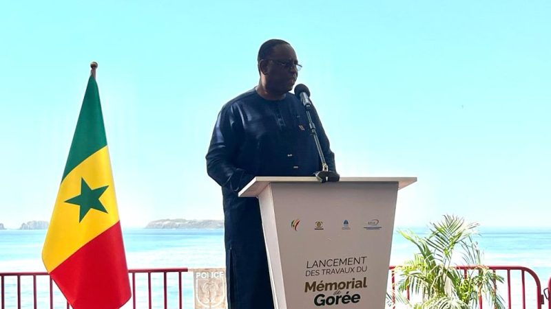 Mémorial de Gorée : “Un lieu de rappel de notre histoire pour que l’horreur du passé ne se répète plus jamais” (Macky Sall)