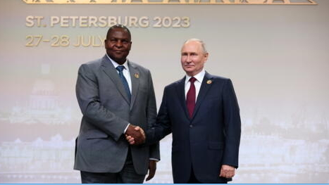 Le président centrafricain Touadéra à Moscou pour le forum «des partisans de la lutte contre le néocolonialisme»