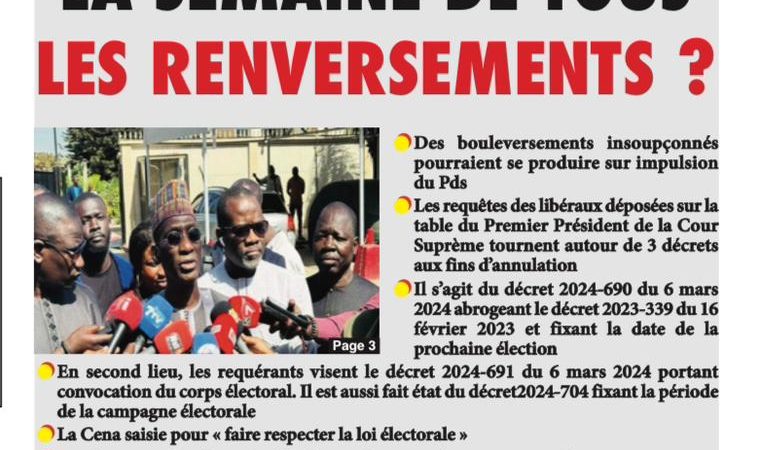 Revue de Directnews  de ce mardi 12 mars 2024 avec Junior…