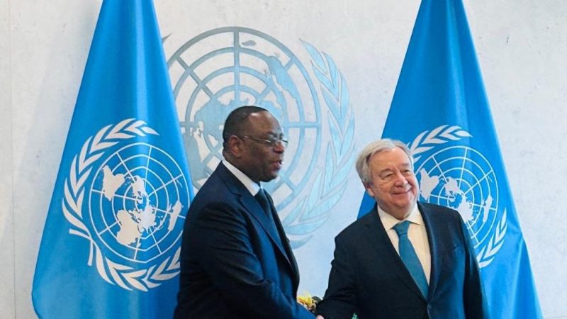 Etats Unis : Rencontre entre Macky Sall et Antonio Guterres au siège de l’ONU