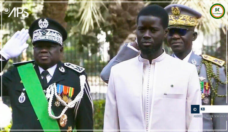 64e anniversaire de l’indépendance du Sénégal : « la cohésion sociale » prônée à la cérémonie de levée des couleurs…