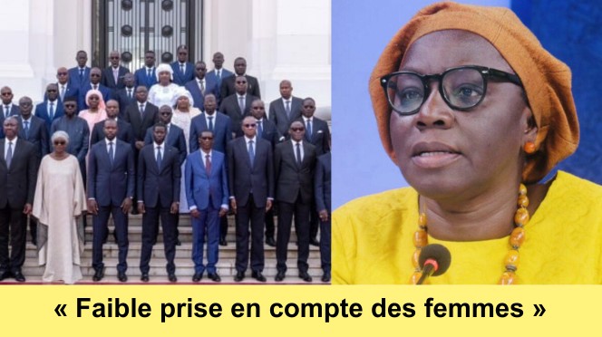 Diatou Cissé: Dans ce gouvernement Diomaye-Sonko, « les femmes occupent la portion vraiment congrue. »