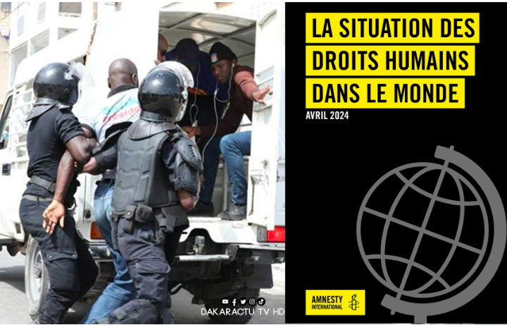 Arrestations et « détentions arbitraires » : « Plus d’un millier de personnes interpellées entre janvier et octobre » (Rapport 2023/ Amnesty)