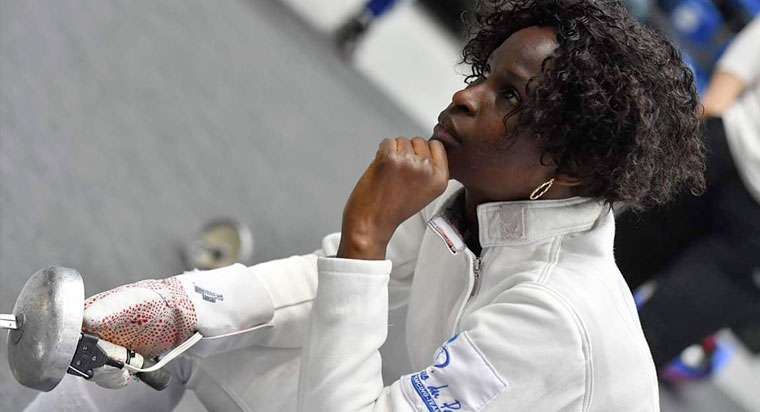 JO Paris 2024 : l’escrimeuse sénégalaise Ndèye Bineta Diongue qualifiée