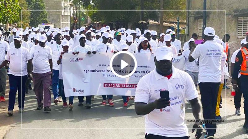 Ziguinchor: Marche pour une paix définitive en Casamance…