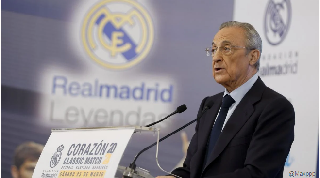 Real Madrid : Florentino Pérez est arrivé à Paris !