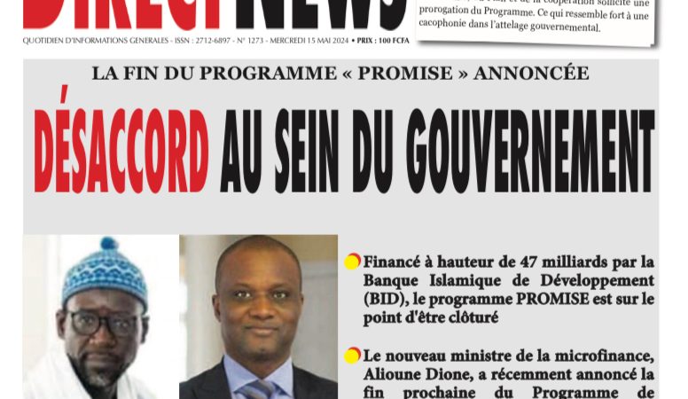 DirectNews de ce mercredi 15 mai 2024: La revue de Junior Sene…