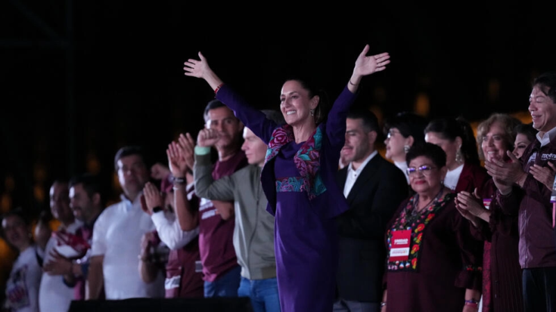 Claudia Sheinbaum remporte largement l’élection présidentielle au Mexique