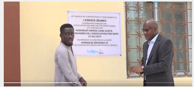 Gana Gueye offre un espace de formation et d’expression aux jeunes atteints du VIH avec For Hope