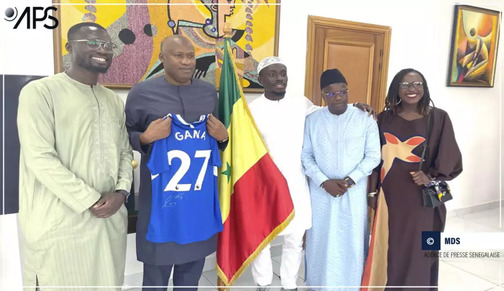 Idrissa Gana Gueye, Ambassadeur de For Hope, reçu par le ministre de la Santé