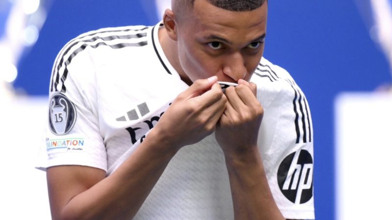 Kylian Mbappé lors de sa présentation au Real Madrid : « J’ai un rêve, être à la hauteur de l’histoire de ce club »