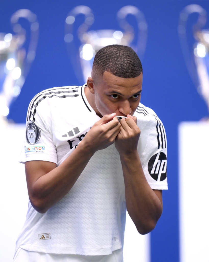 Kylian Mbappé lors de sa présentation au Real Madrid : « J’ai un rêve, être à la hauteur de l’histoire de ce club »