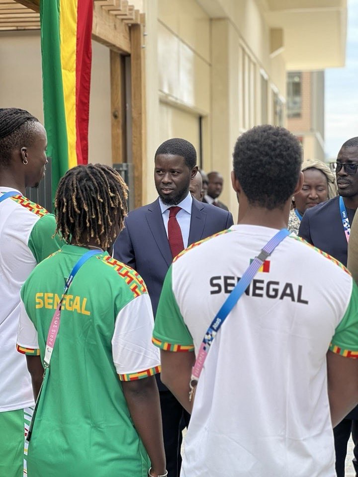 Jeux Olympiques : Bassirou Diomaye Faye dope les athlètes sénégalais