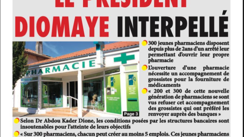 Une du journal Directnewsinfo du Mardi 23 juillet 2024