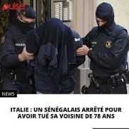 Italie : un Sénégalais arrêté pour le meurtre de sa voisine de 78 ans, tuée de 29 coups de couteau et …