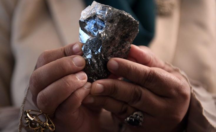 Un diamant de taille exceptionnelle découvert au Botswana