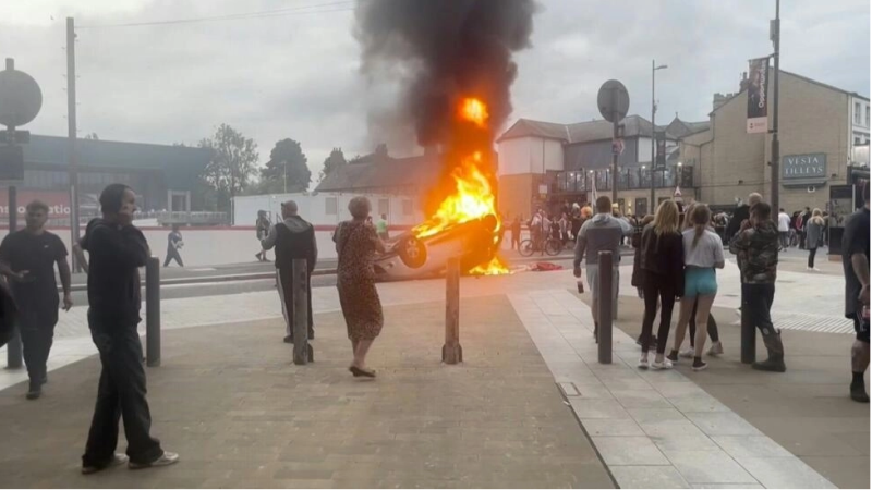 Attaque au couteau au Royaume-Uni: de nouvelles violences à Sunderland