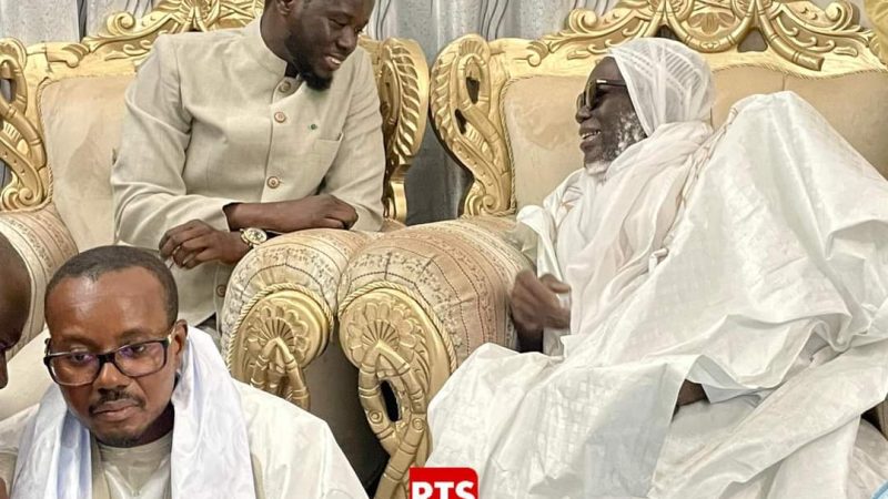 Touba : Le président Diomaye Faye hôte de Serigne Mountakha