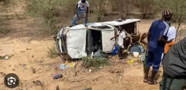 Dahra Djoloff : une voiture se renverse sur une piste en chantier, 10 blessés signalés