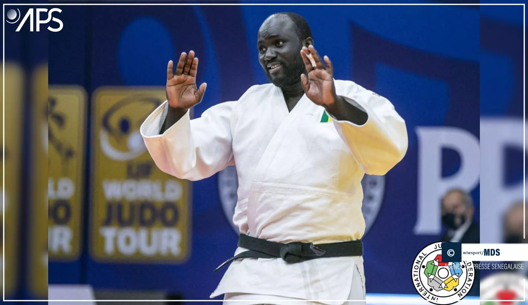 JO Paris 2024 : le judoka Mbagnick Ndiaye se qualifie en 8e de finale