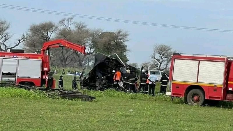 Accident de Ndangalma : 16 corps complètement calcinés et 36 blessés dont 20 graves ( sapeurs-pompiers)