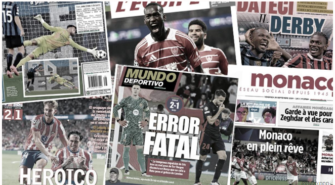 L’exploit des clubs français enchante la presse, le retour d’Ansu Fati enflamme l’Espagne