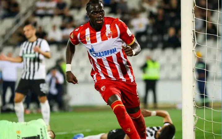 Serbie : Chérif Ndiaye claque un triplé et devient meilleur buteur du championnat