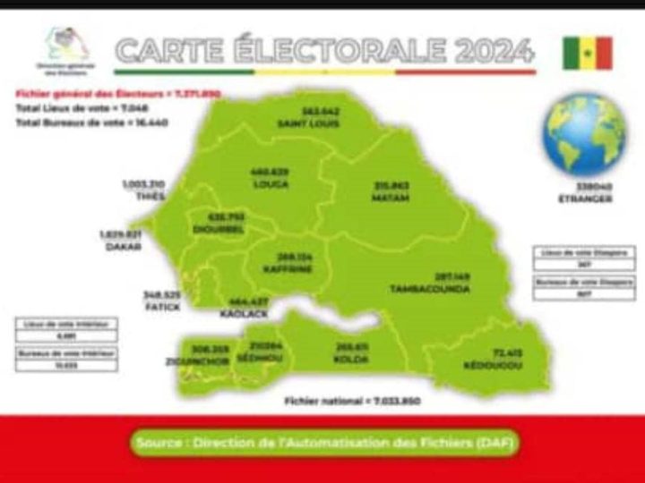 Elections législatives 2024 : présentation carte électorale et répartition par région