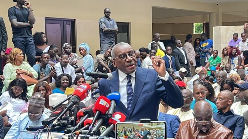 Me Sidiki Kaba après sa visite: « Bougane affiche une sérénité et une forme rassurante »