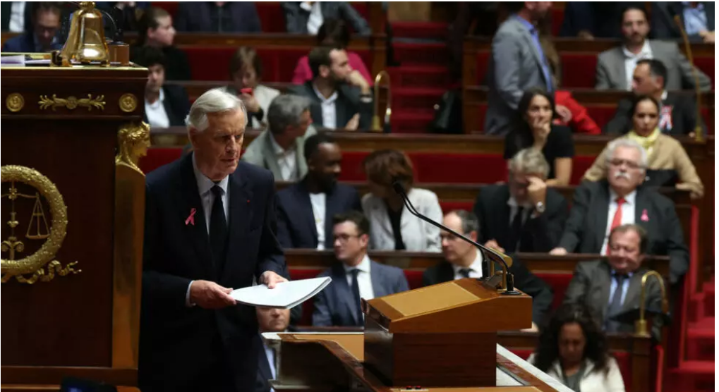 Discours de Michel Barnier: réactions partagées dans la classe politique, les syndicats et les associations