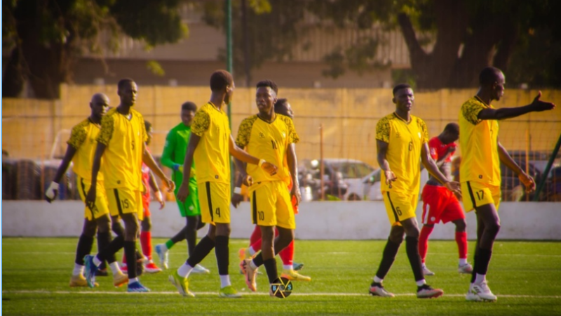 Ligue 2 : l’AS Saloum surprend Ndiambour, Thiès FC bat Diambars, Niarry Tally et AS Kaffrine s’imposent largement