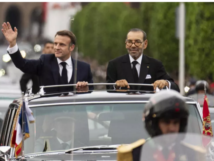 Emmanuel Macron accueilli en grande pompe au Maroc par Mohammed VI pour sceller leur réconciliation