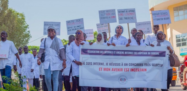 Mouvement d’humeur : L’Association des internes et anciens internes des hôpitaux du Sénégal décrète une grève de 48 heures