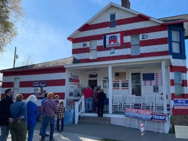 Présidentielle américaine: la «Trump House», lieu de pèlerinage pour les fans du candidat républicain