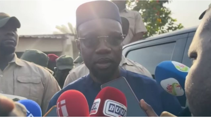 Ousmane Sonko après son vote à Ziguinchor : « Nous serions les perdants si les élections ne se déroulaient pas dans le calme… »