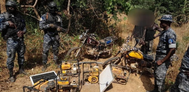 Démantèlement site d’orpaillage à Bakel : 6 individus, dont 3 orpailleurs burkinabé arrêtés