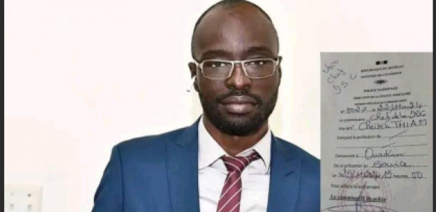 Envoyé en prison : Cheikh Thiam « ambassadeur » sera jugé en flagrant délit