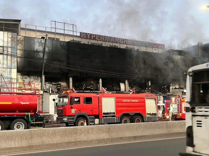 Incendie dévastateur au magasin Hyper Exclusive de Yoff