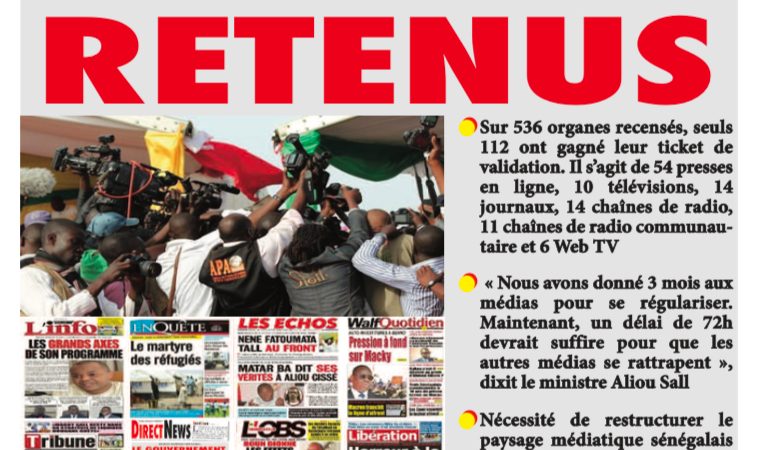 Une du journal Directnewsinfo du Mercredi 04 Décembre 2024