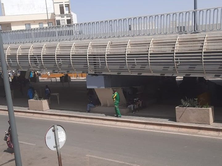 Société : le pont de Keur Massar endommagé par un camion